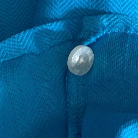 Neiman Marcus Rugby Style Long Sleeve Polo Shirt - Picture 12 of 14